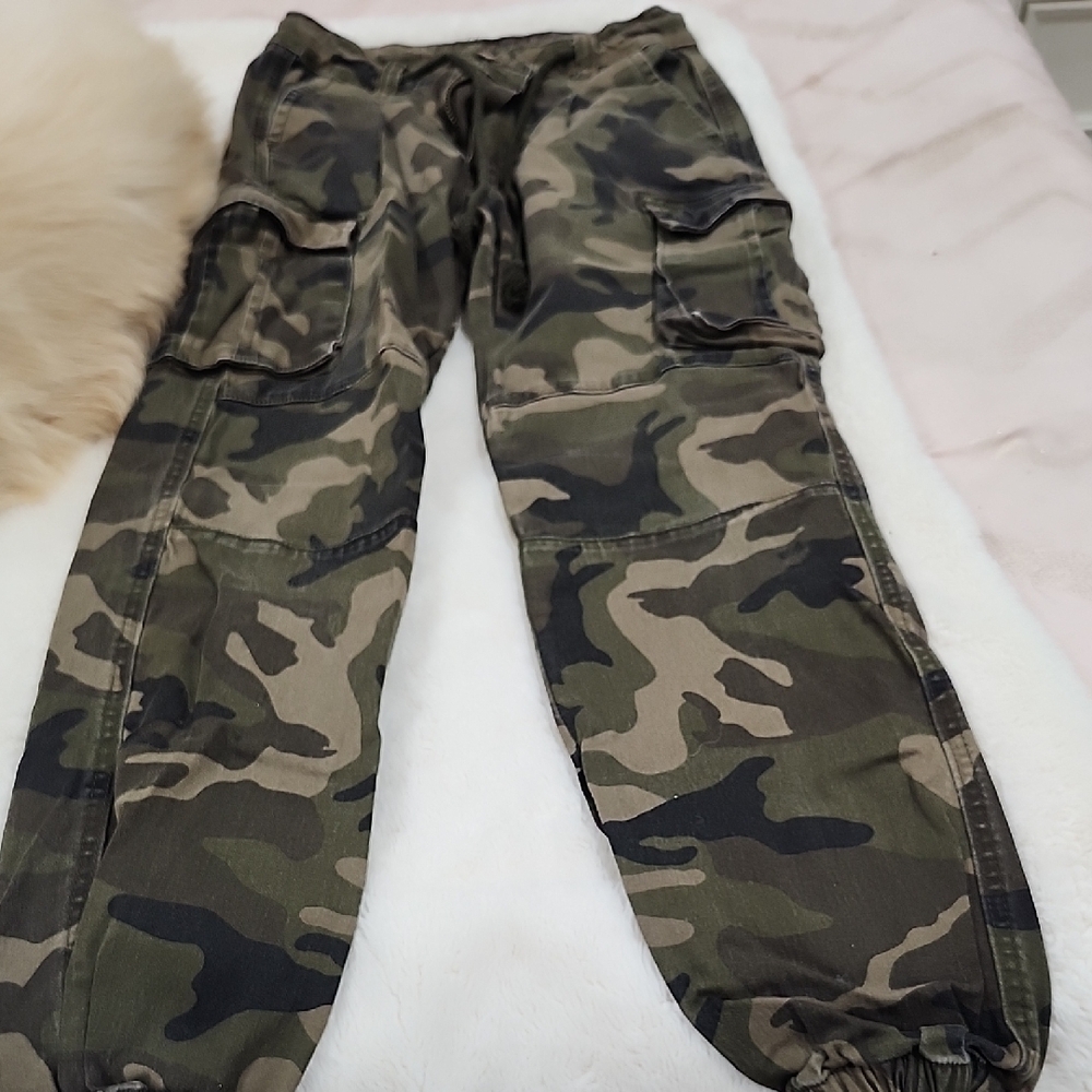 American Bazi Olive Cargo Pants